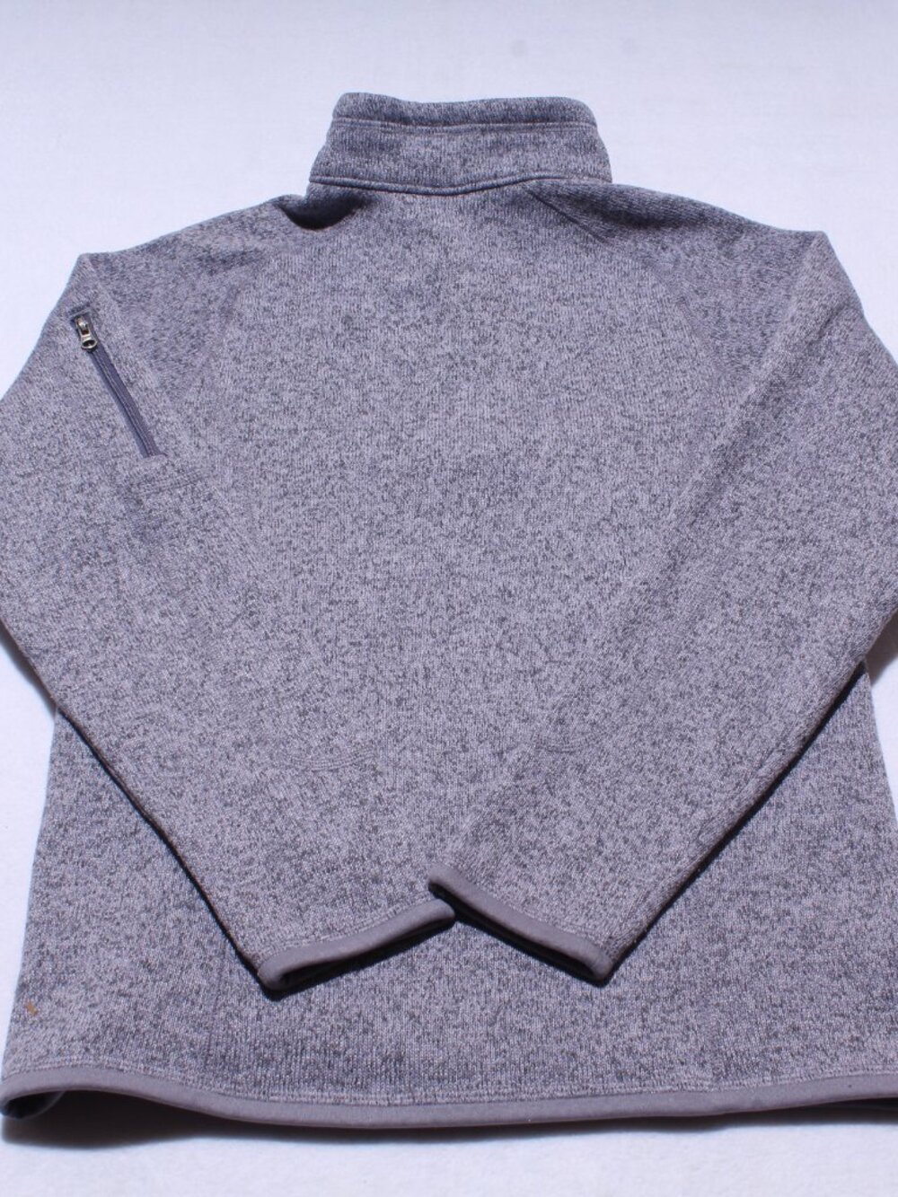 Girls Patagonia Worn Wear Better Sweater 1/4-Zip Long Sleeve Top Size XL 14 - Picture 10 of 10